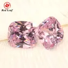 Cubic Zirconia Cubic Zirconia Redleaf Jewelry Rectangle Shape Pink Color Wholesale Gemstone Cz Cubic Zirconia