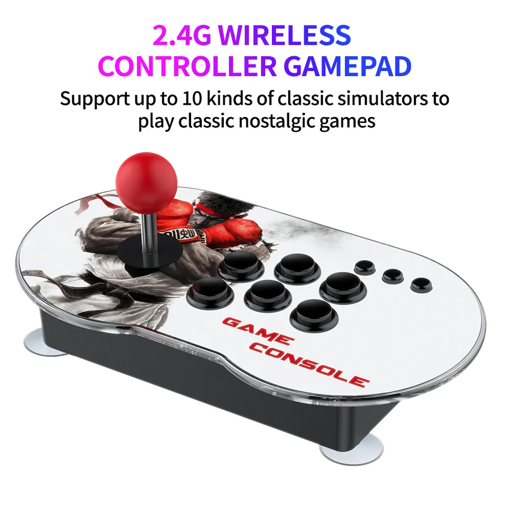 Factory Wholesale Retro Childhood TV Arcade Joystick Video Game Console For Nintendo N E S Built-in 10000 Classic Games