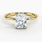 Wedding Band Classic 9K/14K/18K Gold White Gold Jewelry Engagement Ring Wedding Band Moissanite Ring For Women
