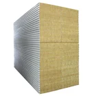 Steel Wool Color Steel Insulated EPS/rock Wool Sandwich Panel Board For Roof And Wall 3 Buyers