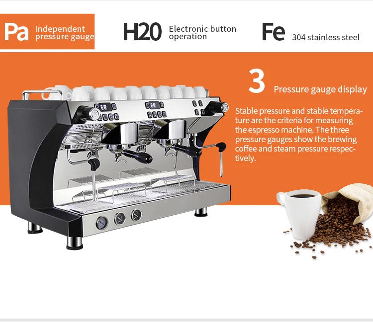 product coffee making equipment semi automatic professional commercial espresso coffee maker machine for business-12