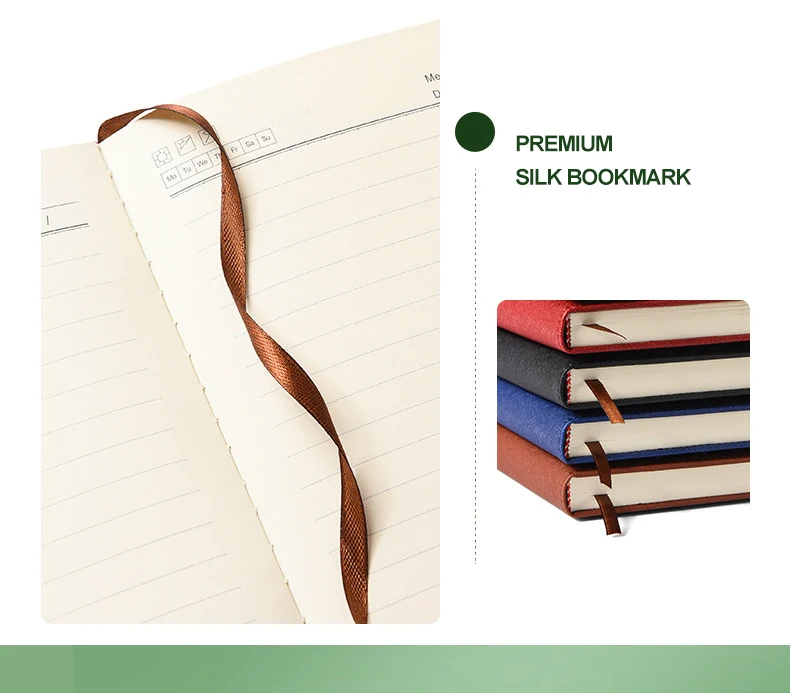 Business Logo Stationery Customised Luxury Pu Leather Notebook and Pen Gift Set