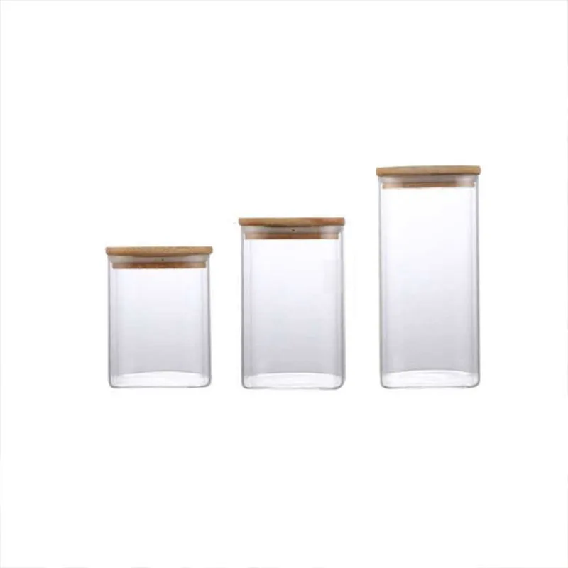 Eco Friendly Food storage containers for kitchen organization glass containers for food storage