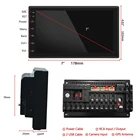 Radio Camecho 2 Din Car Video 7" Android 9.1 Car Radio 2.5D Stereo Autoradio GPS Wifi BT FM USB