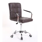 Beauty Salon Barber Adjust Height Saddle Rolling Bar Stool