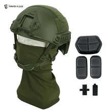 Yuda Wholesale Aramid Fast Tactical Protective Helmet High Cut Ops Fast Tactical Combat Helmet For Cs Game