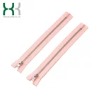 Nickel Zipper Quality Zipper High Quality Custom 20cm Eco-friendly Pink Close-end Metal Nickel Zipper