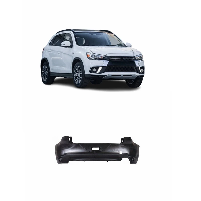 məhsul avtomobil bamperləri avtomobil hissələrinin dəyişdirilməsi mitsubishi asx 2013 2018-35 üçün arxa bamper örtüyü