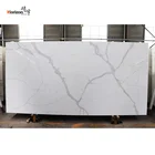 Factory Direct Sales Quartz Countertop Buyers Kitchen Tops Countertop 3200 1600 Calacatta Quartz Slab Price