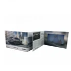 Custom 2.4 2.8 4.3 5 7 10 Inch LCD Screen Digital Video Brochure For Car Promotion Product Presentation