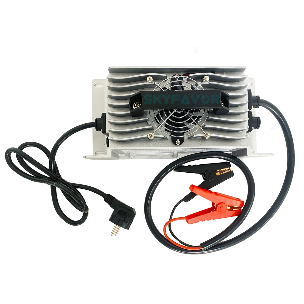 Dustproof waterproof custom 60V battery charger 60V 18A on board automatic smart 60 volt Electric tricycle Auto-Rickshaw charger