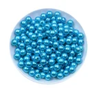 Wholesale All Kinds Of Round Loose Pearl Beads ABS Artificial Pearls Color Straight Holes For Jewelry