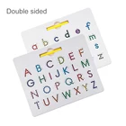 Magnetic Board Toy Learning Board Free Play Double Sided Upper Lower Case Magnetic Letter Board For Children Learning Toy