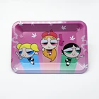 Hot Sales Metal Tobacco Smoke Mini Rolling Tray Serving 18*12.5cm Trays