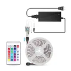 Rgb Rgb Rgb Led Strip Kit Smd 5050 RGB DC12V 16.4ft 30leds Flexible Led Strip Rgb Remote Controller Wifi Tuya App