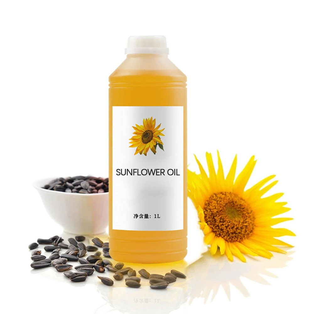 wholesale base oil sunflower seed oil for skin care hair massage