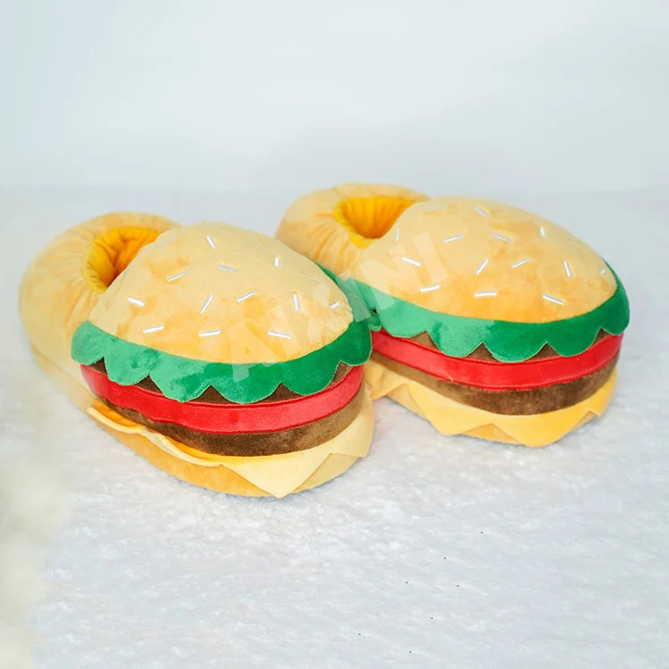 hamburger house slippers