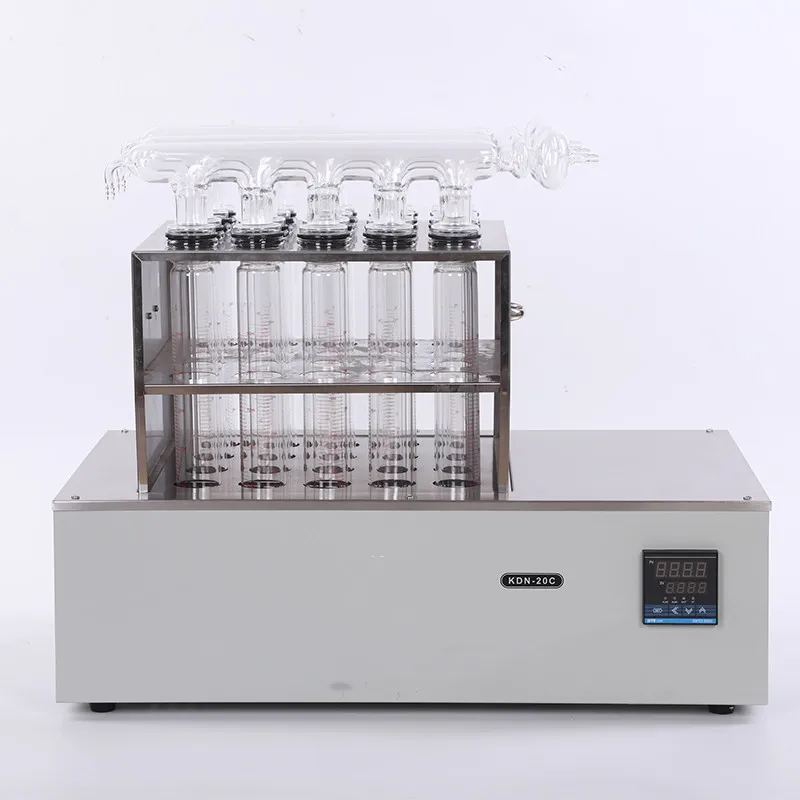 Laboratory Semiautomatic Kjeldahl Nitrogen Analyzer Distillation