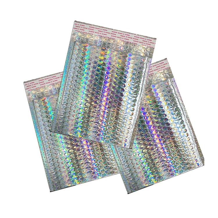 Bubble Mailers 8.5x11 Padded Envelope Holographic Large bubble mailers