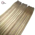 Human Hair Extensions Handtied Hair Extensions Cheap Remy Human Hair European Handtied Weft Hair Extensions