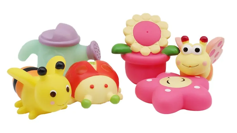 eco-friendly vinyl funny plastic kid animal insert educational