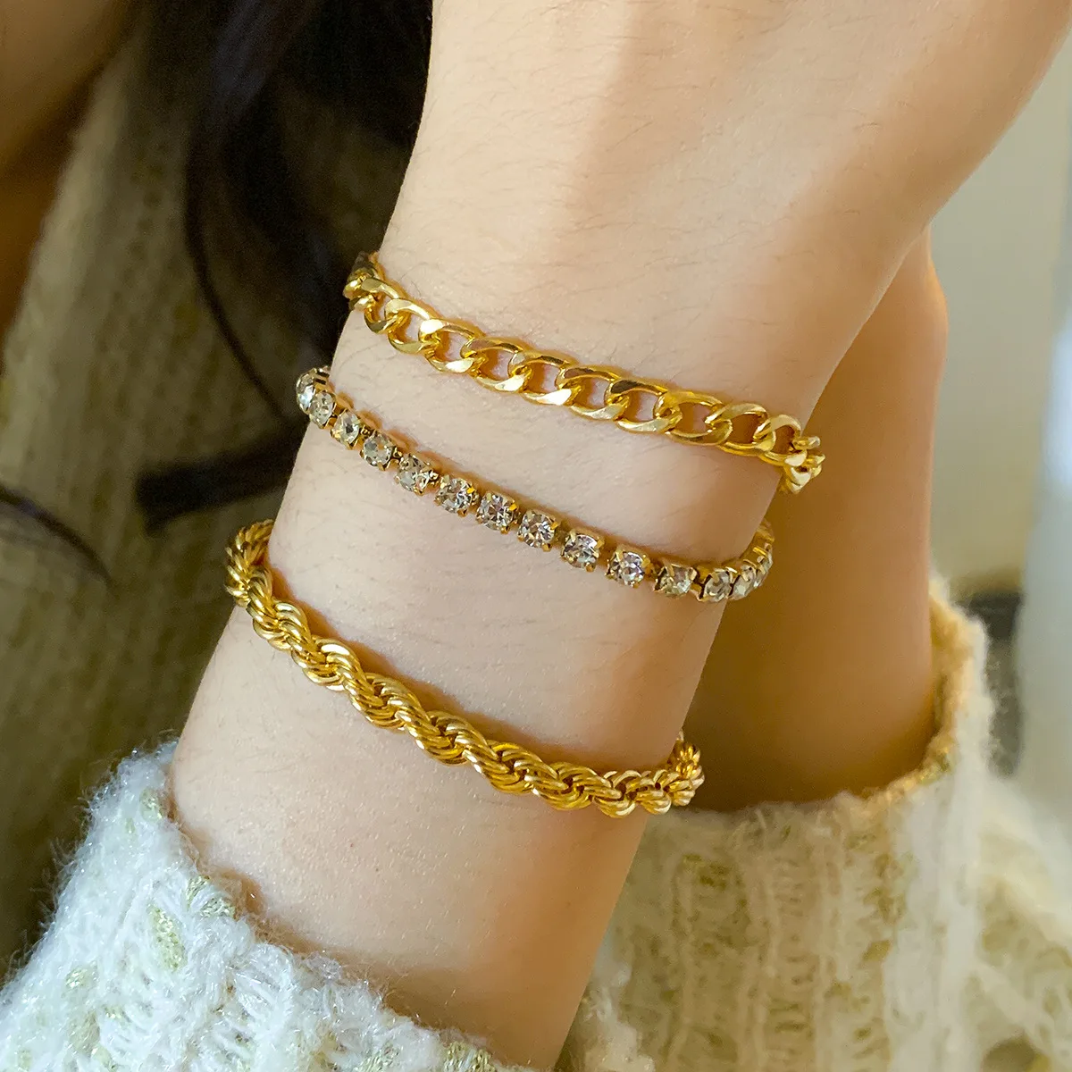 2022 New Arrival Chic Multilayer Chains 