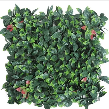 artificial grass wall Outdoor and Indoor Decorative using hand make green garden customized landscaping grass wall artificial