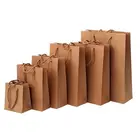 Personalized Shopping Bag Personalized Custom Logo Reusable Gift Packaging Paper Custom Logo Shopping Bag With Ribbons