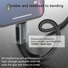 Charger Nylon Braided Bold Usb Data Cable 2.4A Mobile Phone Charger Usb Cable For Iphone