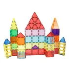 Diy Toys EN71/CE/ASTM/CPC Certificated 3D STEM Educational Diy Building Toys Magnetic Tiles