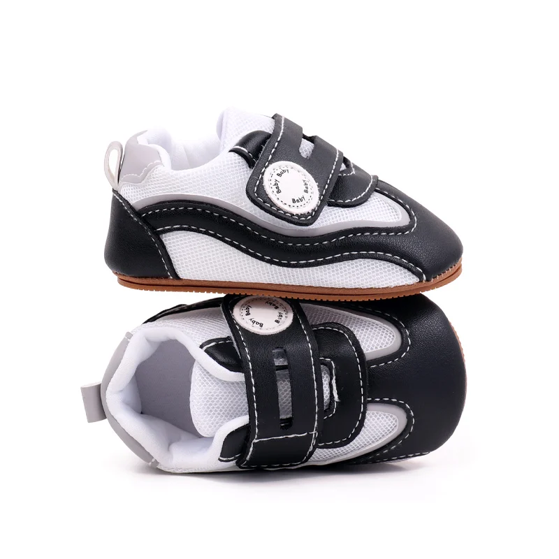 High Quality Breathable Soft TPR Outsole Unisex Sneaker Baby Boys and Girls Toddler Casual Shoes for Spring and Summer manufacture