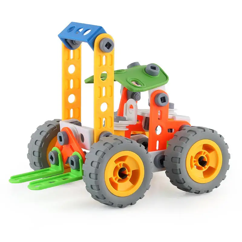 MB1 Engineering Toys Stem Diy 3D Construction Building Blocks Set Educational Learning Kit For Kids Blocks Building Toy