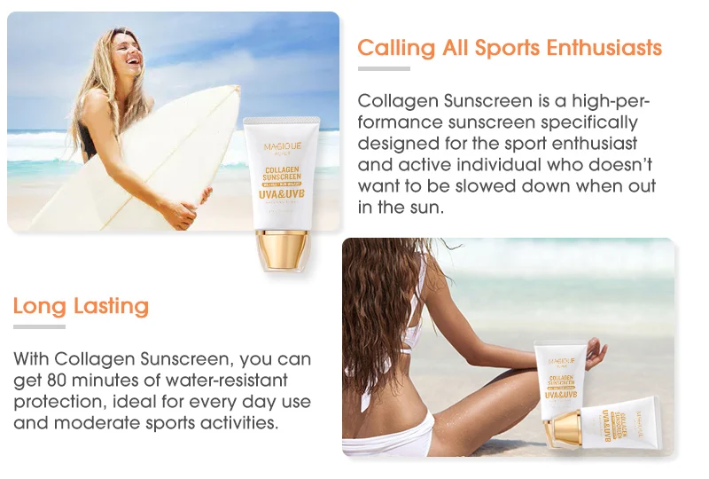 Sun Screen Cream Spf 50  Anti UV Pa+++ Protector Solar Sun Block Whitening Sunscreen Cream
