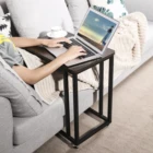 Table End Table Living Room Bedroom Mobile Slide Under Couch Sofa Snack End Coffee Side Table With Wheels Castors