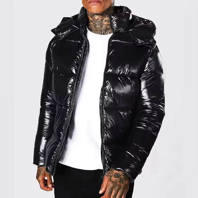Winter Wholesale Custom Keep Warm Winter Jackets Plus Size Hooded Coat Men Puffer Jacket