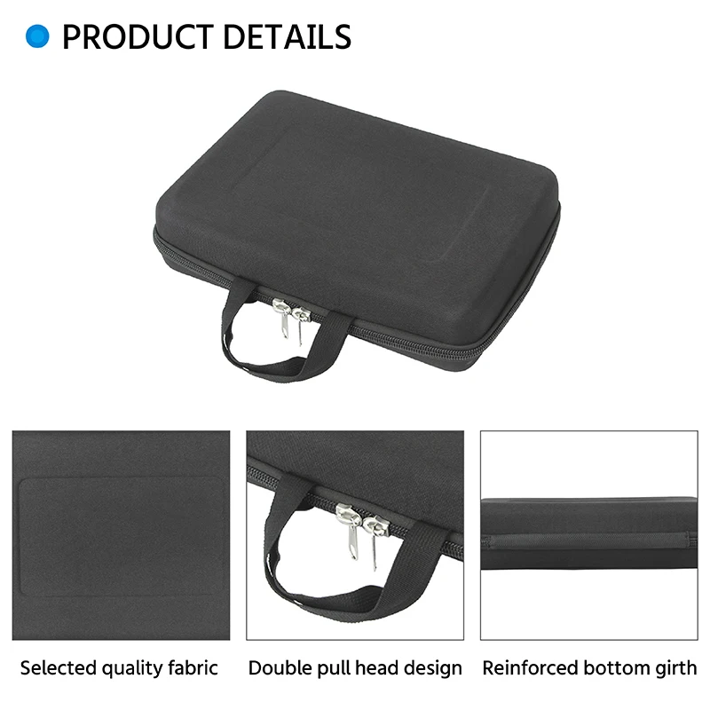 Factory Custom Anti Shock Travel Eva Hard Zipper Storage Carry Cases