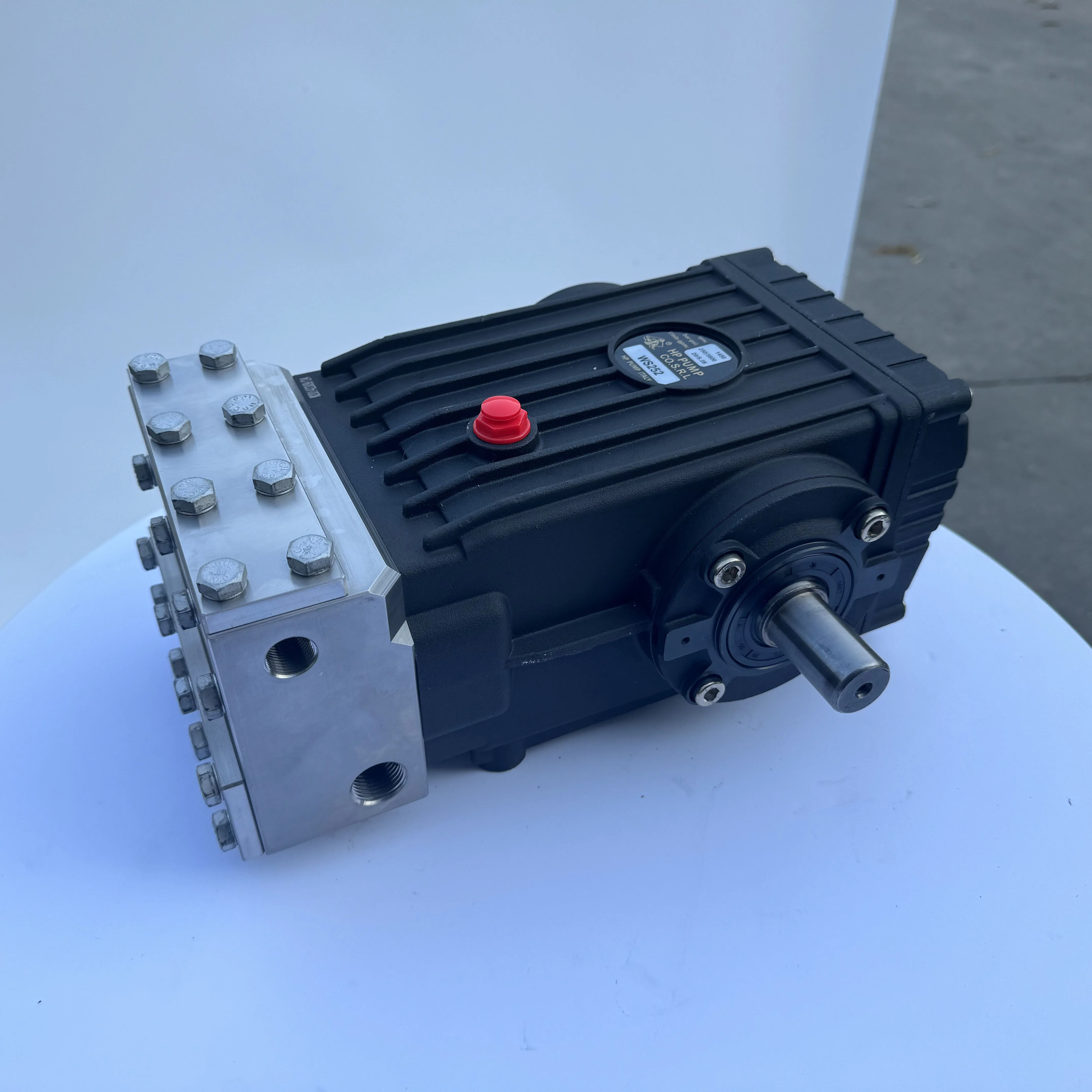 product italy design ws251 0 260 bar 15 20lpm stainless steel high pressure electric triplex pump for high pressure washer-5