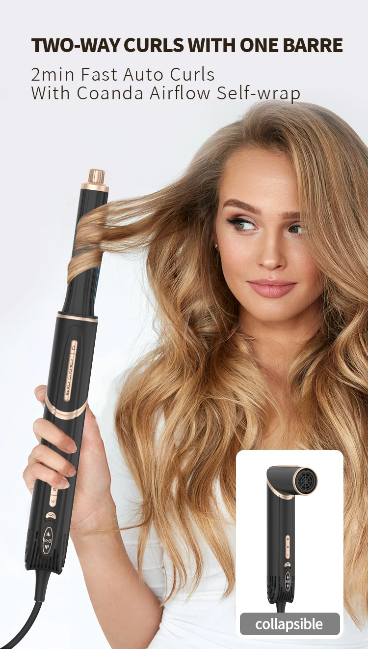 Wholesale 7in 1 Hair Dryer Set Thermal Blowout Hair Dryer with Interchangeable Head for Hair Salon One Step Hot air Brush details