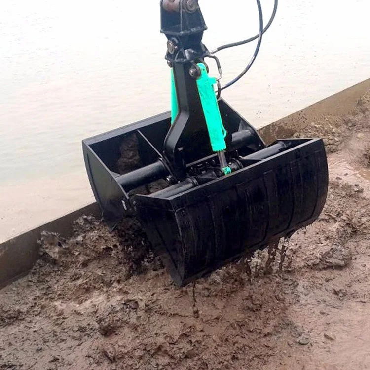 Loading And Unloading Hydraulic Rotary Clamshell Grab/shell Bucket