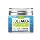 Natural Cream Private Label Natural Anti Aging And Firming Collagen Cream For Face Care Skin With Hyaluronic Acid OEM