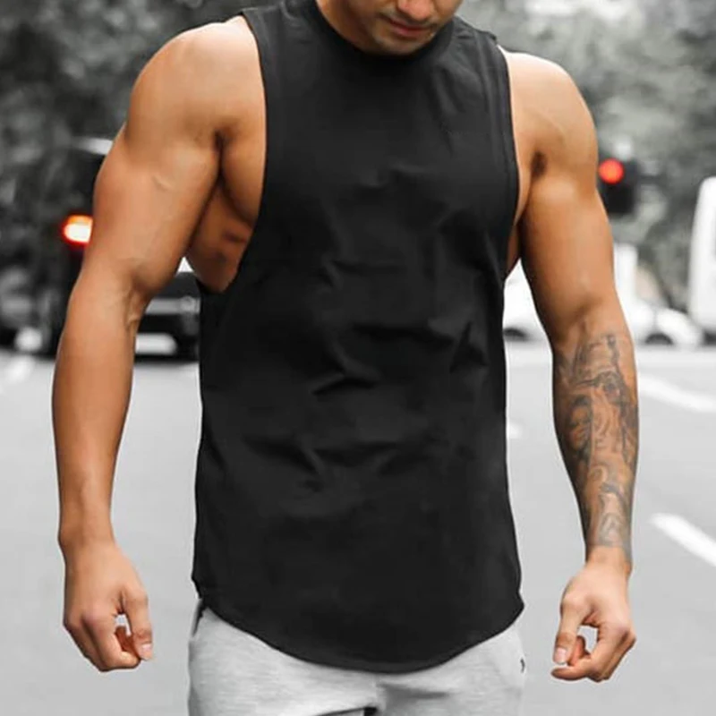 Customized New Products Camouflage Printing Gym Clothing Men's Sleeveless Vest With Wholesale Of New Materials
