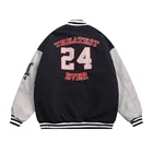 Jacket Outer Custom Logo Letterman Jacket High Quality Men Outer Denim Coat