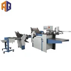 A4 Paper A4 Paper Folding Machine 480MM Breadth A2 A3 A4 Paper Folding Machine 6 Cross 10 Z-fold Paper Machine Making