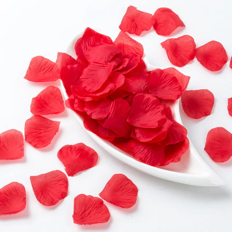 Silk Flower Rose Artificial Petals Wedding Decoras Valentine 100PCS Gifts H9Z5 
