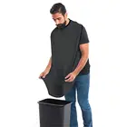 Cape Shaving Apron Polyester Good Quality OEM Custom Mens Male Beard Care Catcher Shaving Trimmer Shave Bib Apron Cape