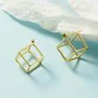 Charm Earrings Earrings Gold Plated Personalized Cute Gold Custom Hoop Charm Earrings