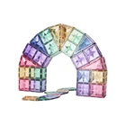 Toys MNTL New Light Color 108pcs Magnetic Tile Set Building Blocks For Kids Magnet Toys