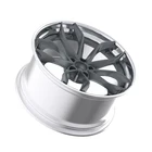 Chrome 18 Inch To 22 Inch Deep Concave Chrome 2 Piece Light Weight Aluminium Forged Wheels 5x120