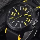 Quartz Watch Digital Watches Quartz Simple Design Silica Gel Watch Analog Digital Watches Men