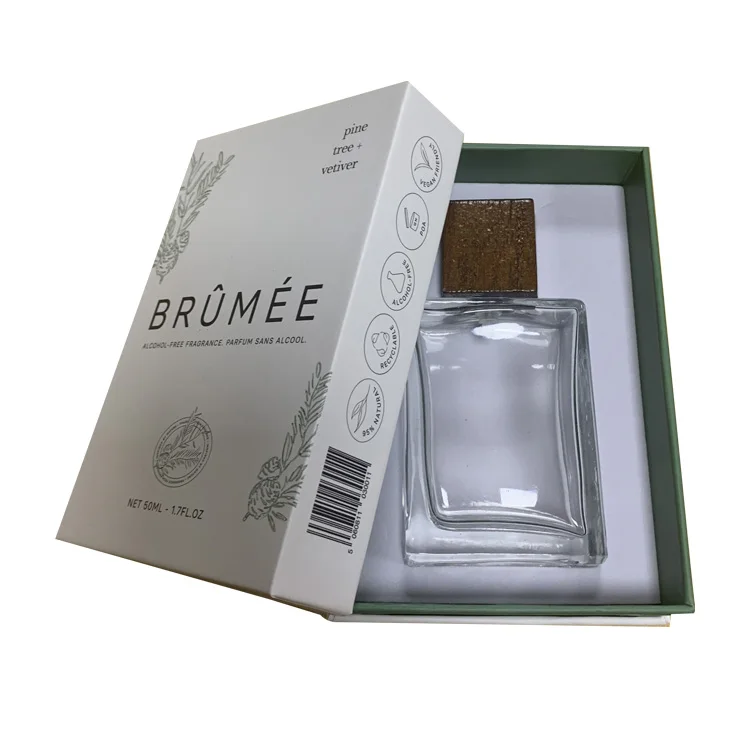 custom luxury paper perfume box cosmetic cardboard box for